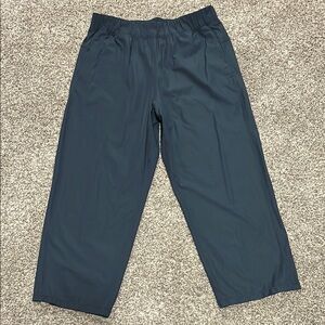 Lululemon Athletica Blue Cropped Ankle Pants Relaxed Fit